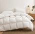 Hypo-Allergenic Bamboo Doona on a bed, showcasing its soft, breathable design for comfortable sleep.